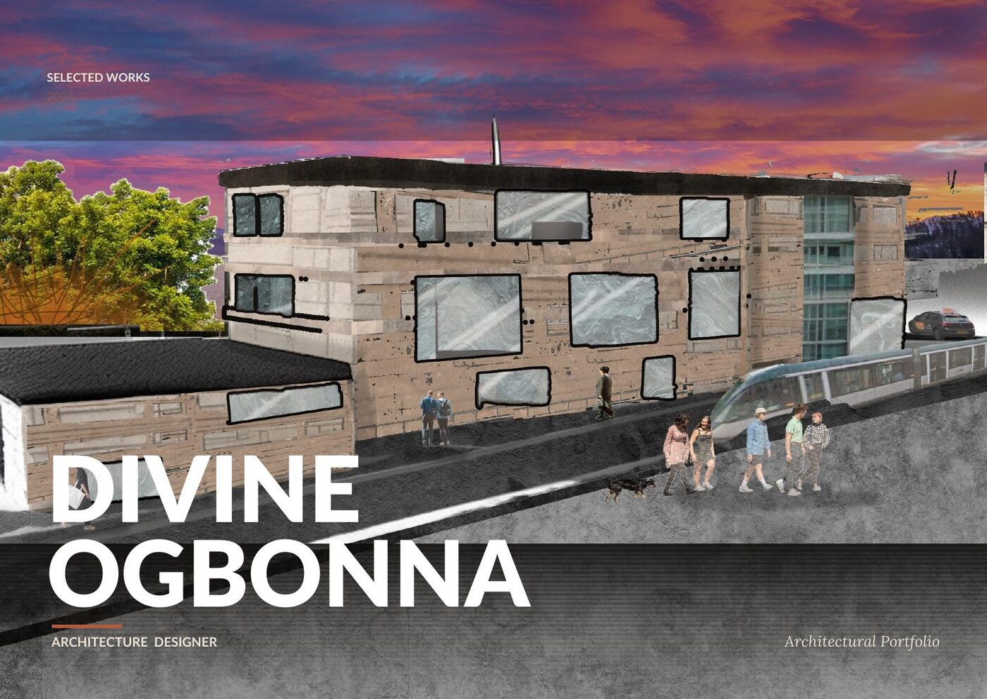 Architecture portfolio page